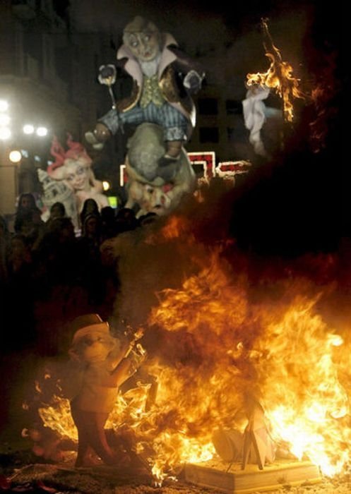 Saint Joseph's day, Valencia, Spain