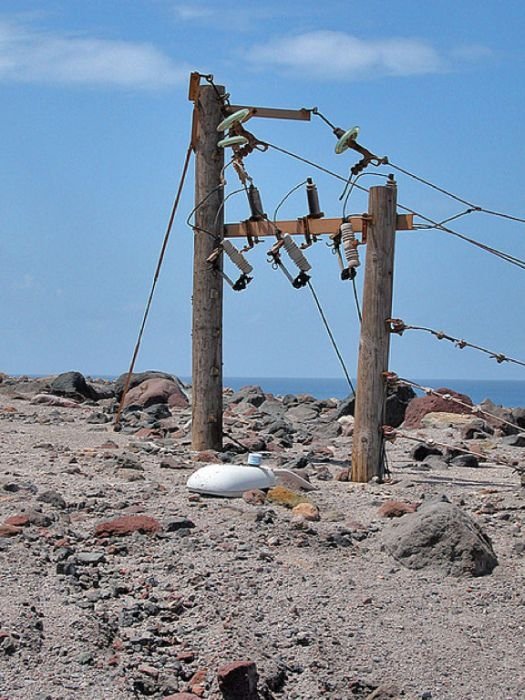 Photos of exclusion zone, Montserrat, Leeward Islands, Caribbean Sea