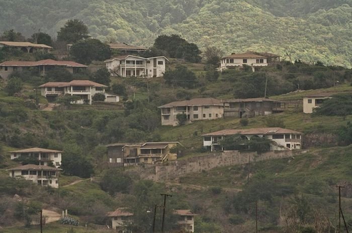 Photos of exclusion zone, Montserrat, Leeward Islands, Caribbean Sea