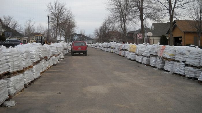 2011 Red River Flood, North Dakota, Minnesota, United States