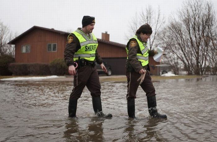 2011 Red River Flood, North Dakota, Minnesota, United States