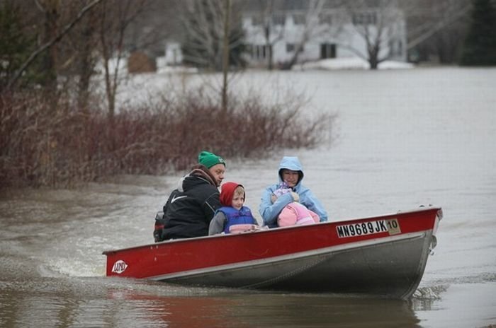 2011 Red River Flood, North Dakota, Minnesota, United States