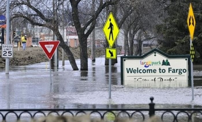 2011 Red River Flood, North Dakota, Minnesota, United States