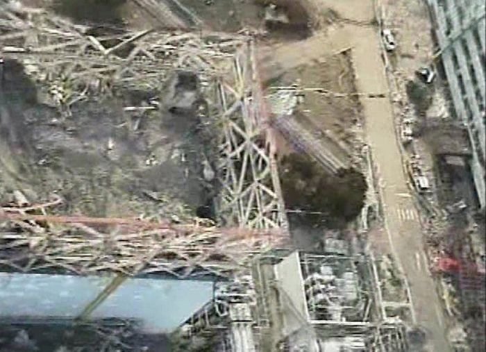 Inside Fukushima I (Dai-Ichi), nuclear power plant, Japan