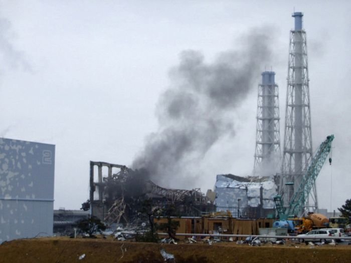 Inside Fukushima I (Dai-Ichi), nuclear power plant, Japan