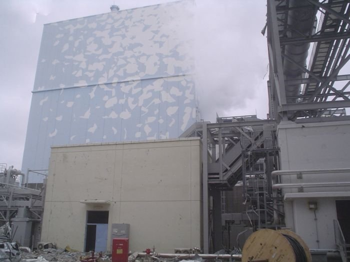 Inside Fukushima I (Dai-Ichi), nuclear power plant, Japan