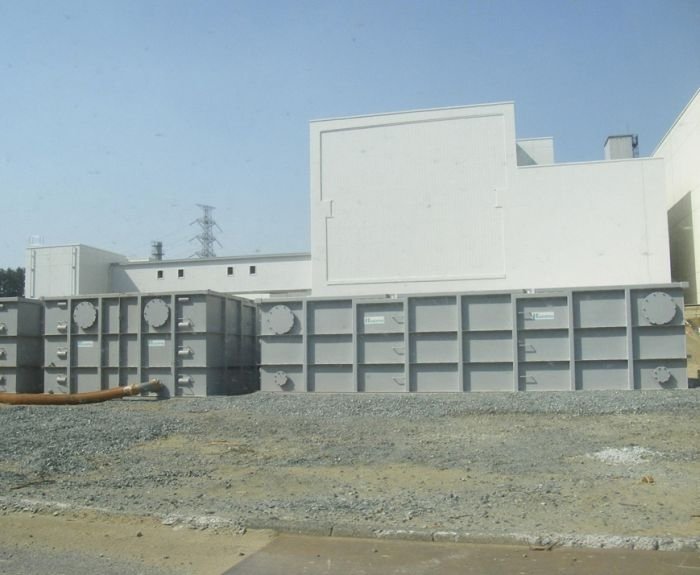 Inside Fukushima I (Dai-Ichi), nuclear power plant, Japan