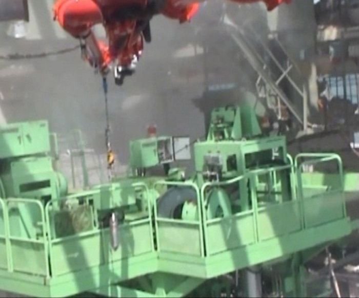 Inside Fukushima I (Dai-Ichi), nuclear power plant, Japan