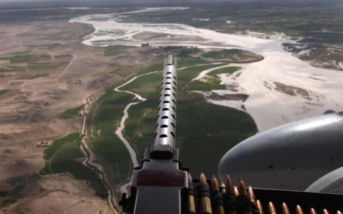 Bird's-eye view of Afghanistan