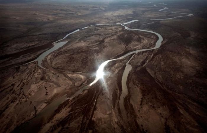 Bird's-eye view of Afghanistan