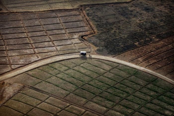 Bird's-eye view of Afghanistan