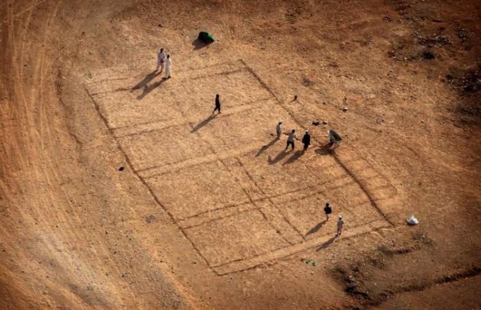 Bird's-eye view of Afghanistan