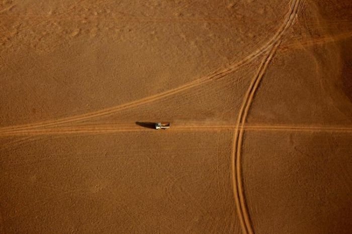 Bird's-eye view of Afghanistan