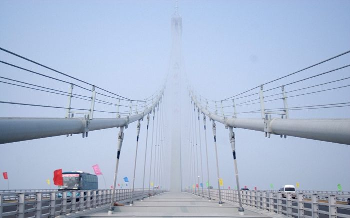 Jiaozhou Bay Bridge, Qingdao, Shandong province, China