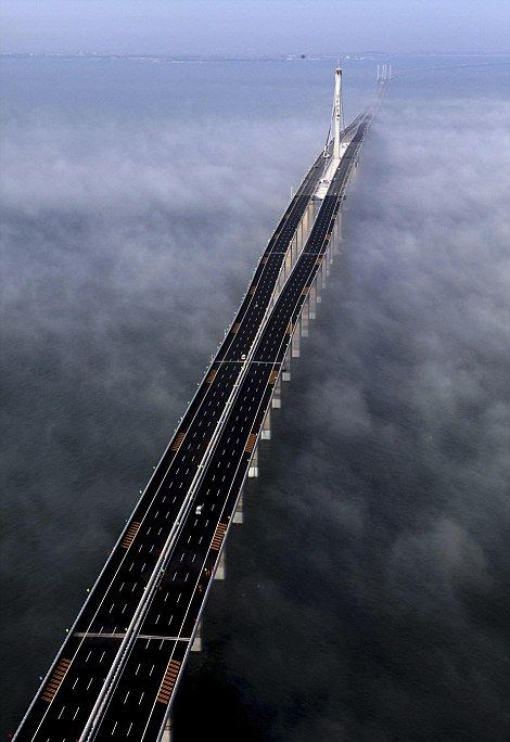 Jiaozhou Bay Bridge, Qingdao, Shandong province, China