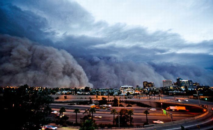 Dust storm 2011, Phoenix, Arizona