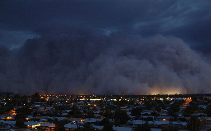 Dust storm 2011, Phoenix, Arizona