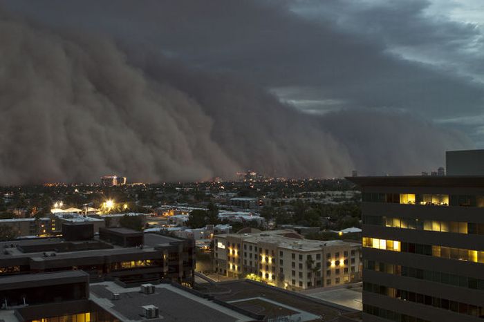 Dust storm 2011, Phoenix, Arizona