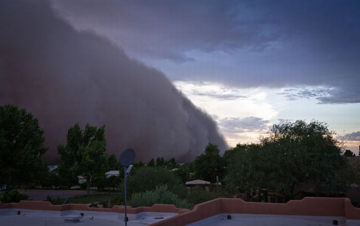 Dust storm 2011, Phoenix, Arizona