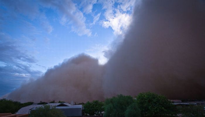 Dust storm 2011, Phoenix, Arizona