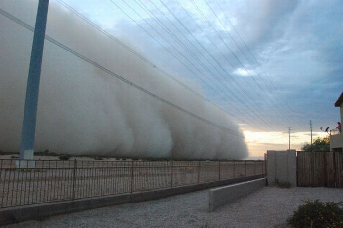 Dust storm 2011, Phoenix, Arizona