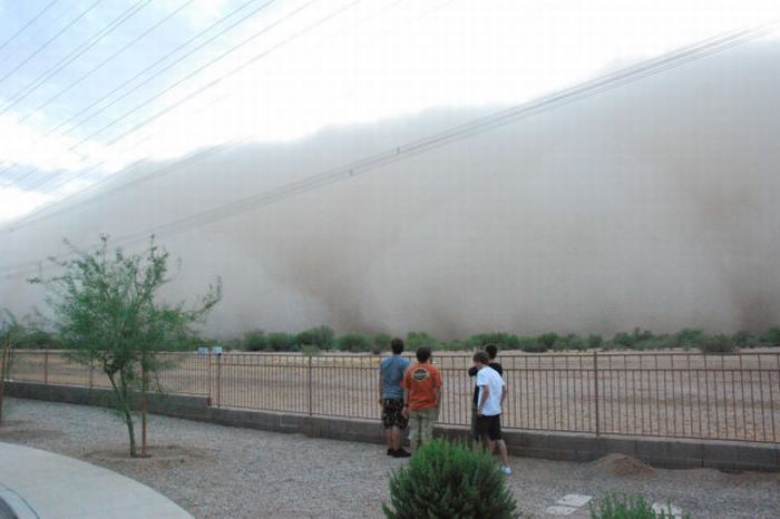 Dust storm 2011, Phoenix, Arizona