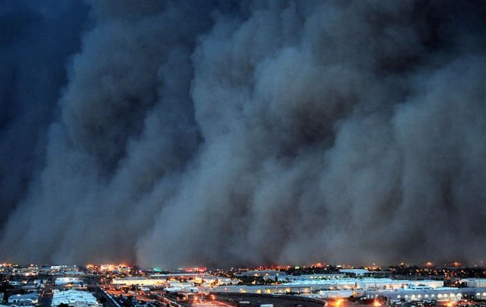 Dust storm 2011, Phoenix, Arizona