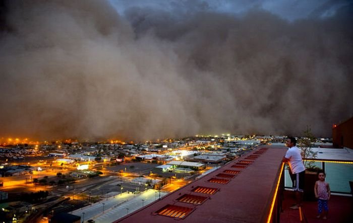 Dust storm 2011, Phoenix, Arizona