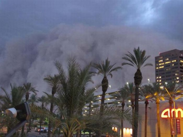 Dust storm 2011, Phoenix, Arizona