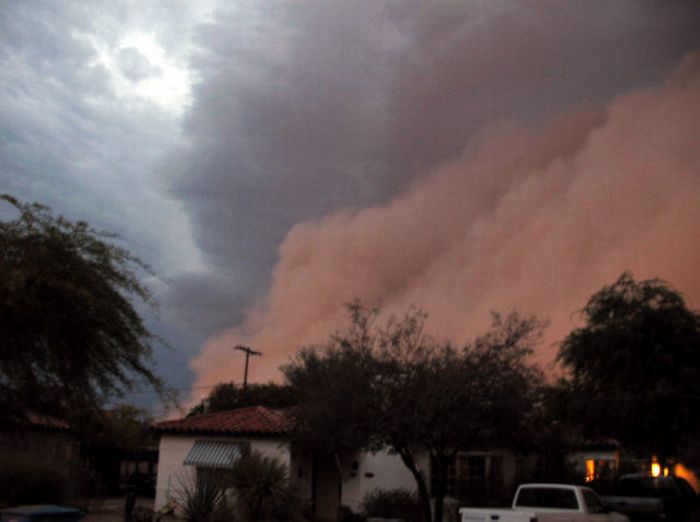 Dust storm 2011, Phoenix, Arizona