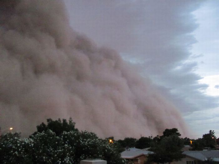 Dust storm 2011, Phoenix, Arizona