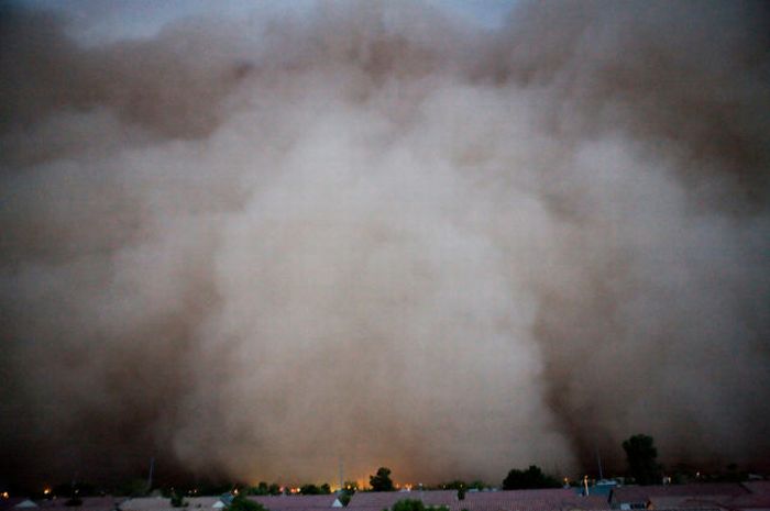 Dust storm 2011, Phoenix, Arizona