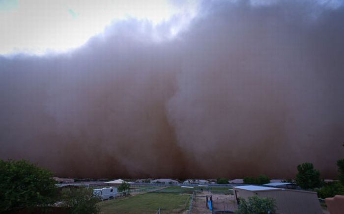 Dust storm 2011, Phoenix, Arizona