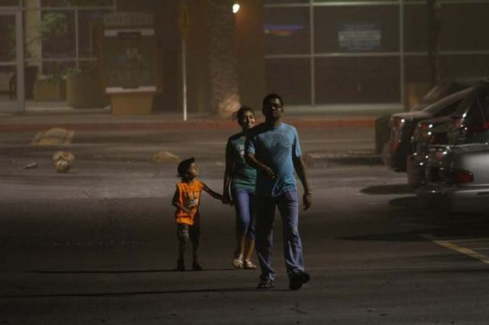 Dust storm 2011, Phoenix, Arizona