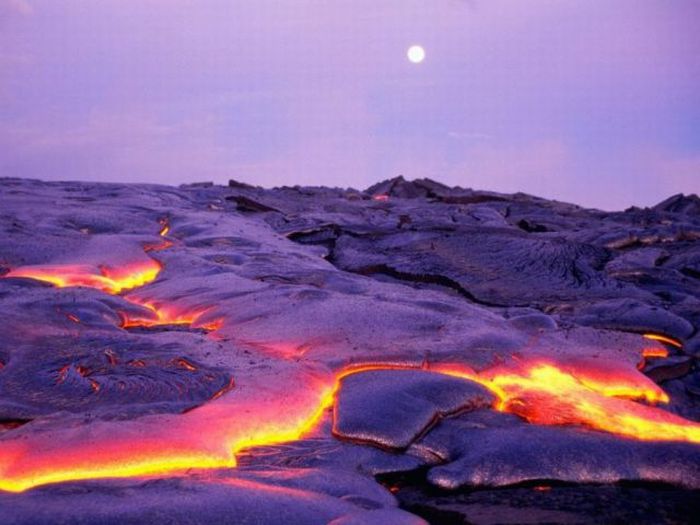 volcanoes around the world