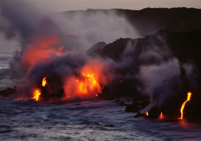 volcanoes around the world