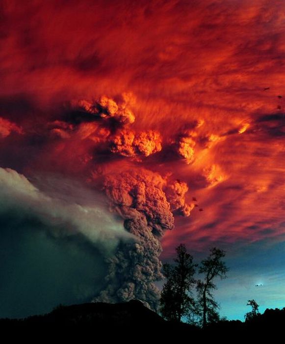 volcanoes around the world