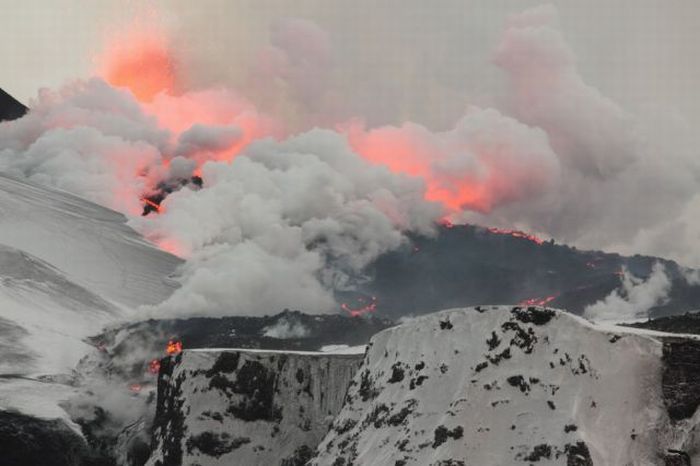 volcanoes around the world