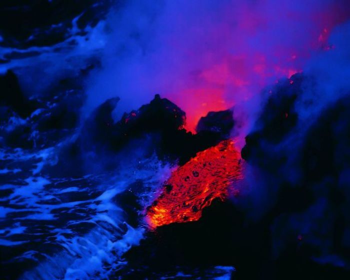 volcanoes around the world