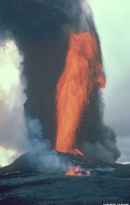 volcanoes around the world