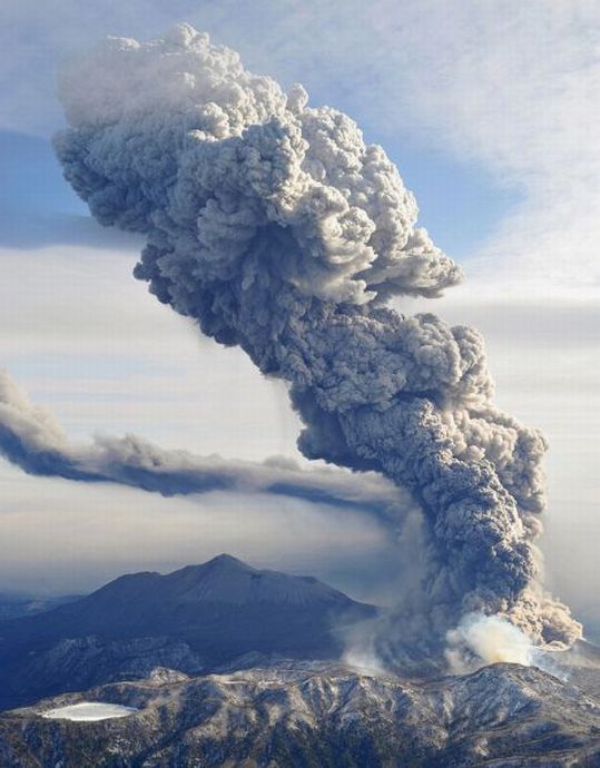 volcanoes around the world