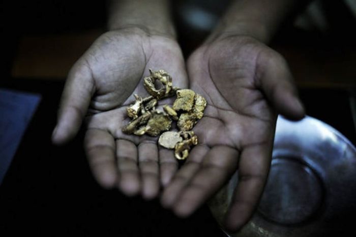 Gold rush, Peruvian Amazon, Madre de Dios, Peru