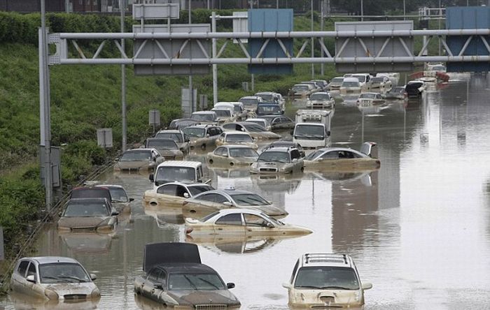 2011 Seoul floods, South Korea