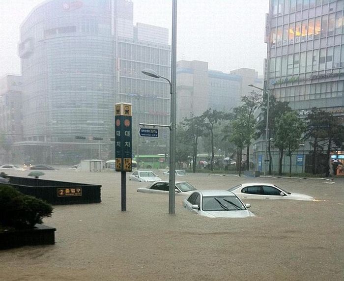 2011 Seoul floods, South Korea