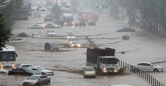 2011 Seoul floods, South Korea