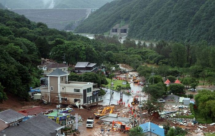 2011 Seoul floods, South Korea