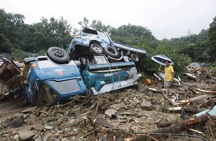 2011 Seoul floods, South Korea