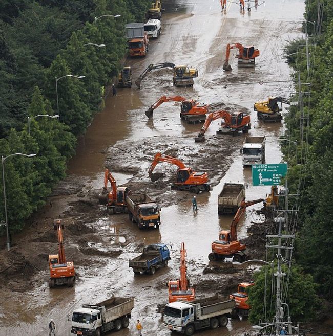 2011 Seoul floods, South Korea