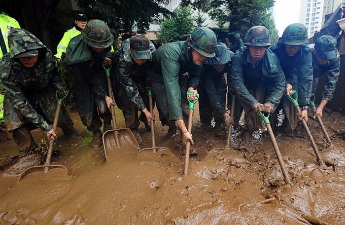 2011 Seoul floods, South Korea