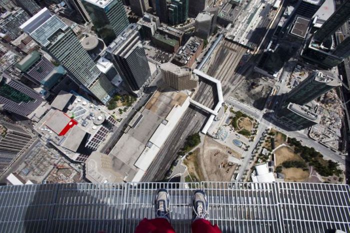 CN Tower EdgeWalk, Toronto, Ontario, Canada